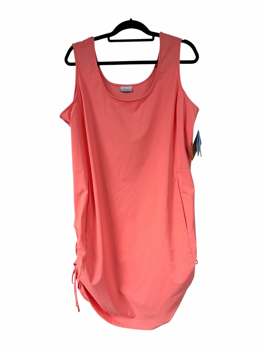 Columbia All Seasons Omni-Shield UPF 50 Coral Outdoor Travel Dress XXL NWT - Picture 2 of 10